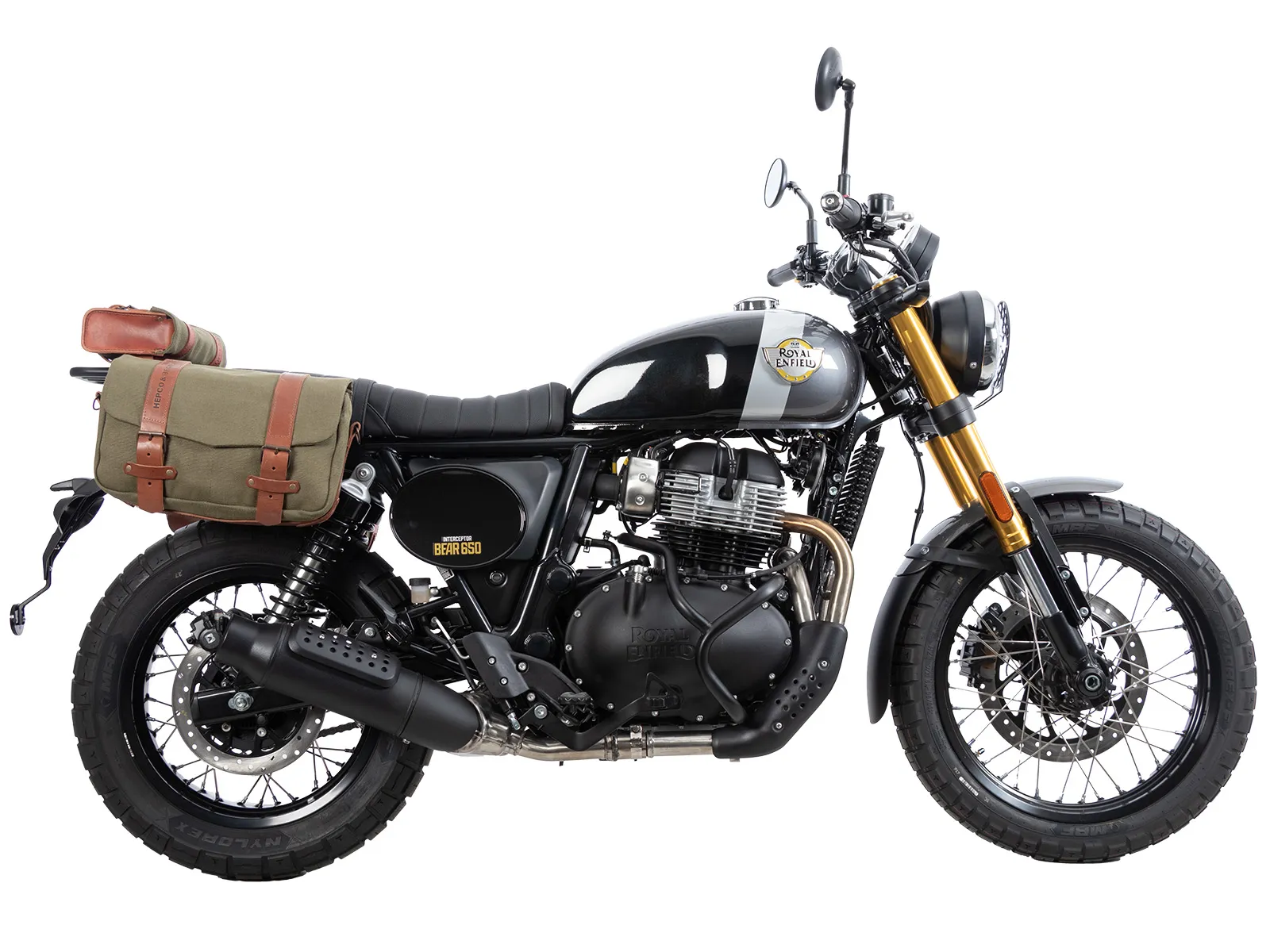 C-Bow side carrier black for Royal Enfield Bear 650 (2025-)
