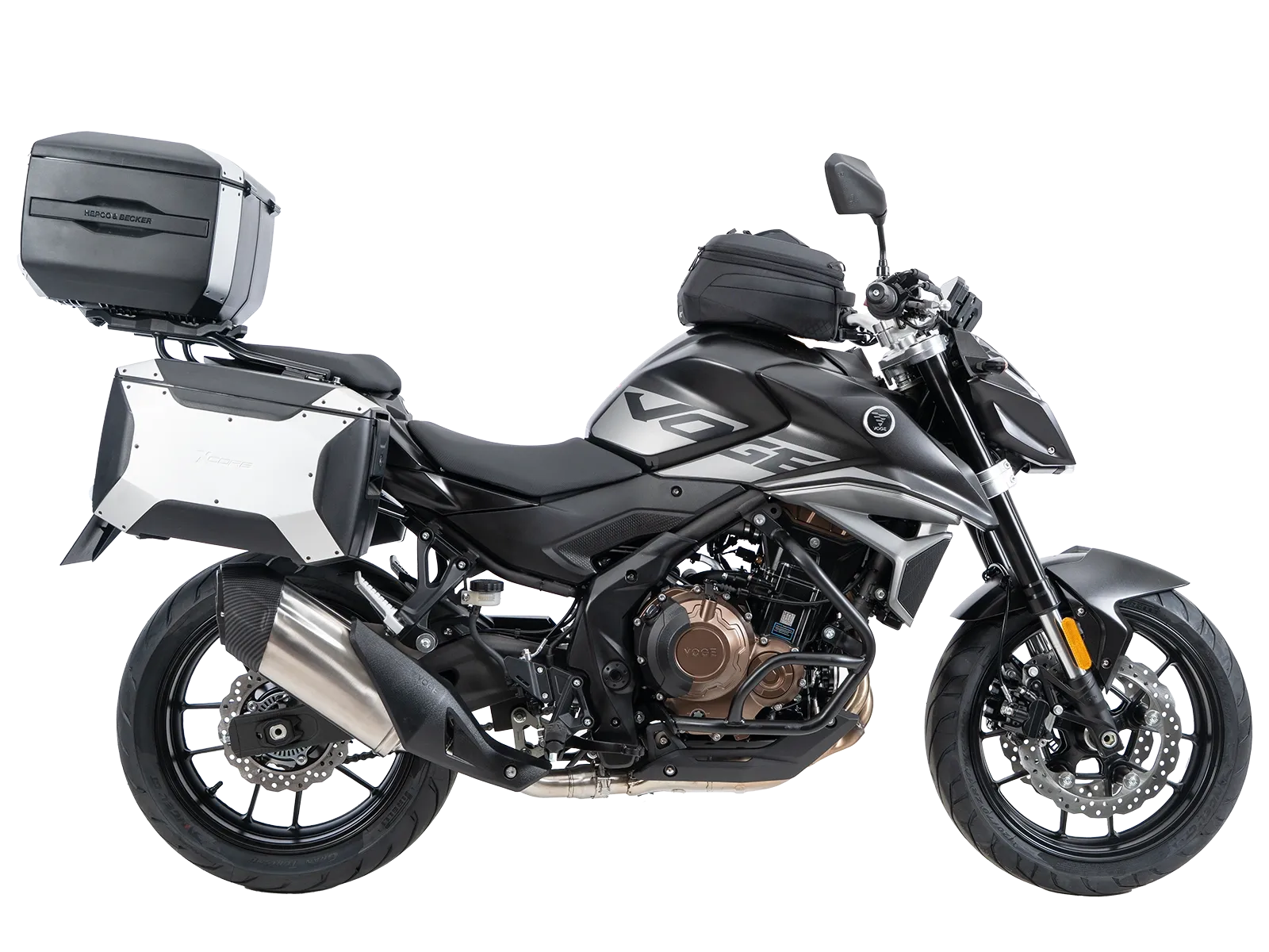 C-Bow side carrier black for Voge R 625 (2025-)