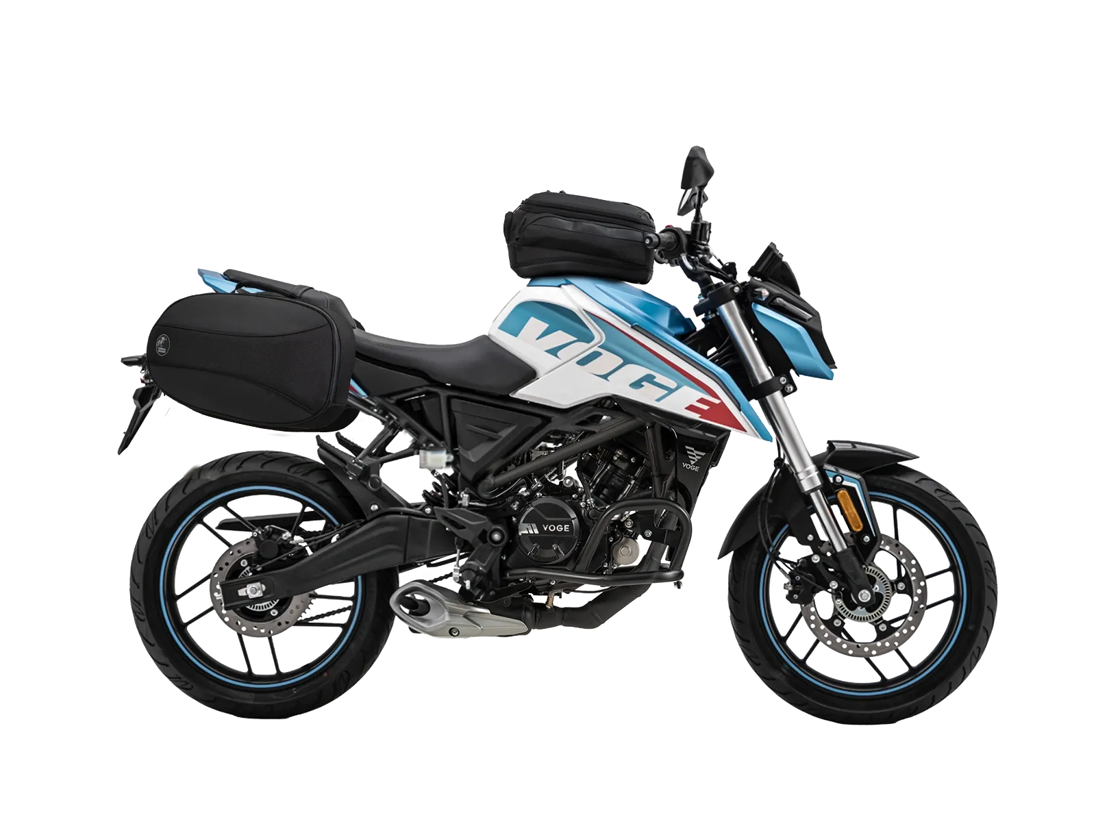 C-Bow side carrier black for Voge R 125 (2023-)