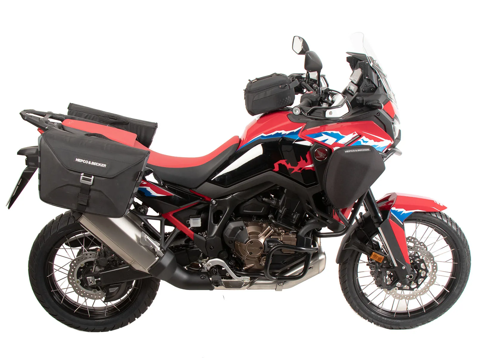 C-Bow side carrier black for Honda CRF 1100 L Africa Twin Adventure Sports (2024-)
