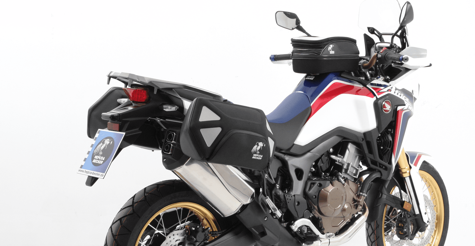 C-Bow side carrier black for Honda CRF 1000 Africa Twin (2016-2017)