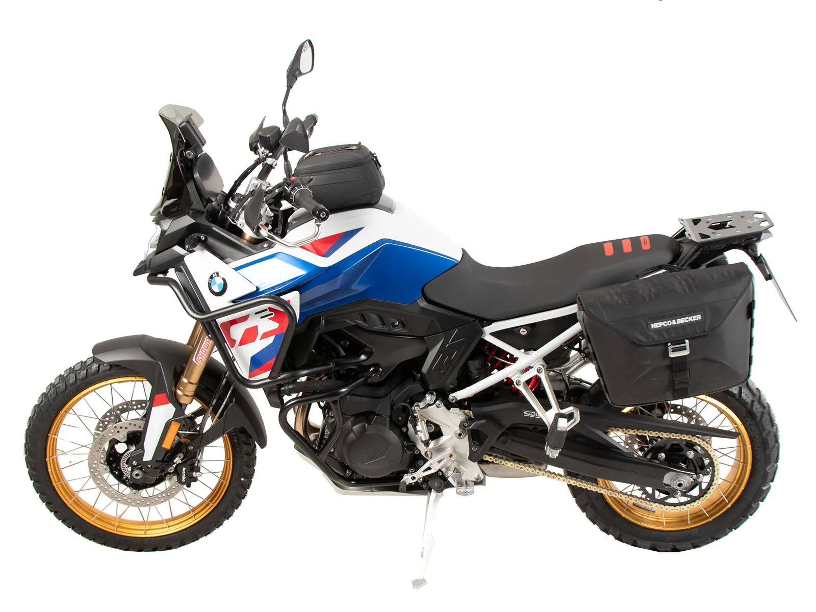 C-Bow side carrier one-sided left - black for BMW F 900 GS (2024-)