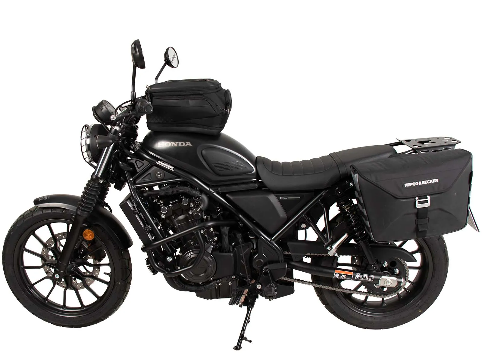 C-Bow side carrier one-sided left black for Honda CL 500 (2023-)