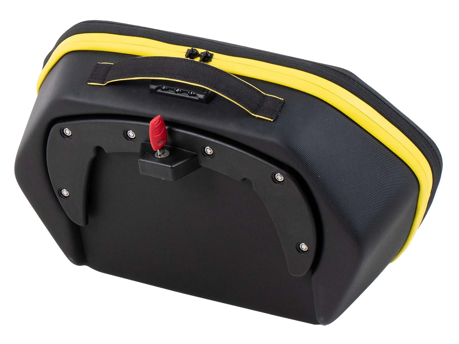 Royster Neo side bag set black/yellow for Hepco&Becker C-Bow holder