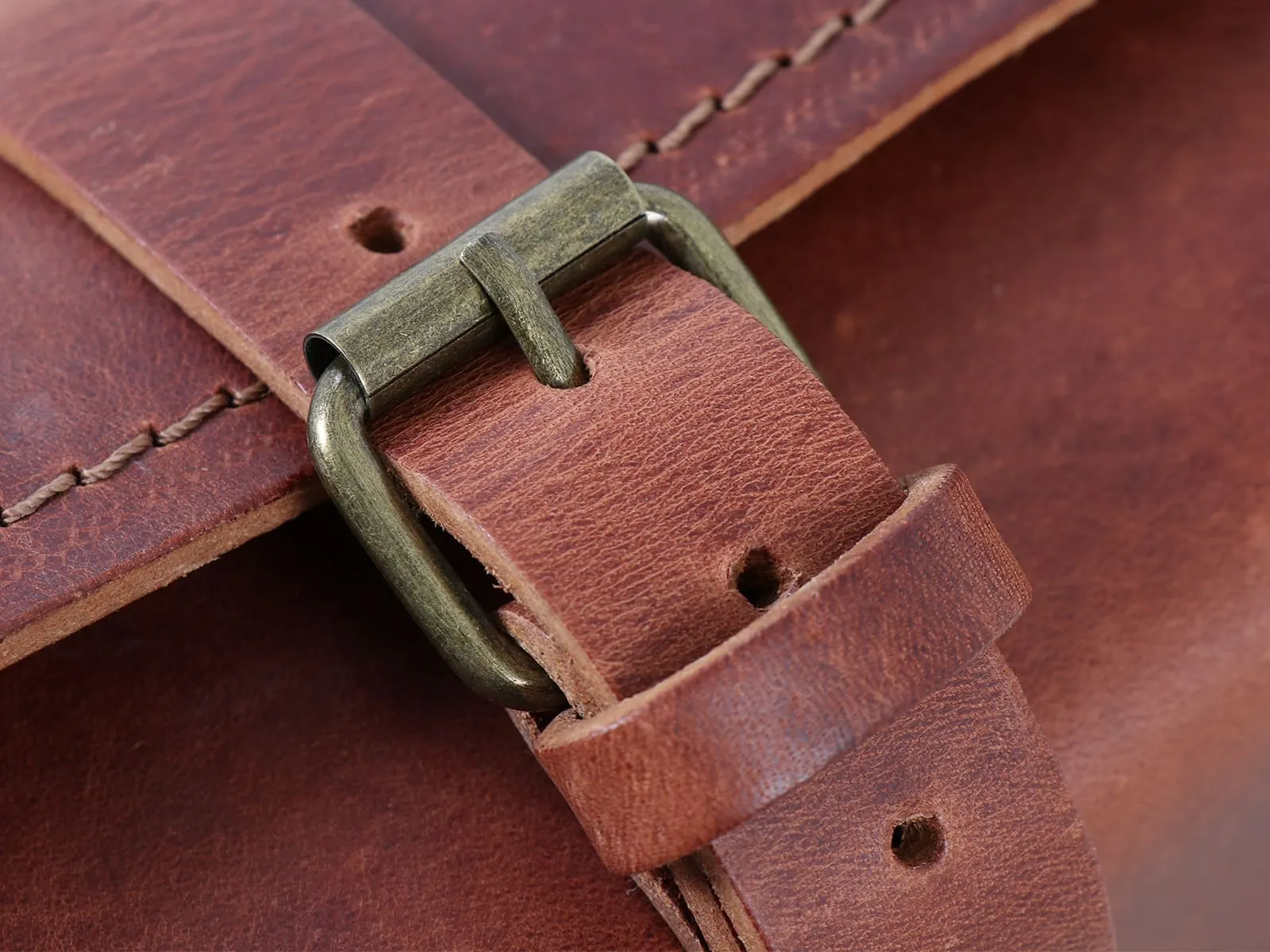 Legacy Rear Bag Leather - brown