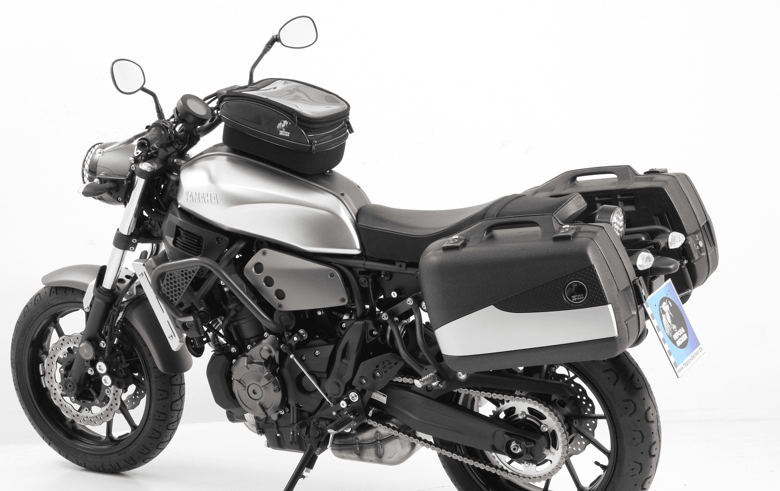 Side case carrier Lock-it anthracite for Yamaha XSR 700 / XTribute (2022-2025)