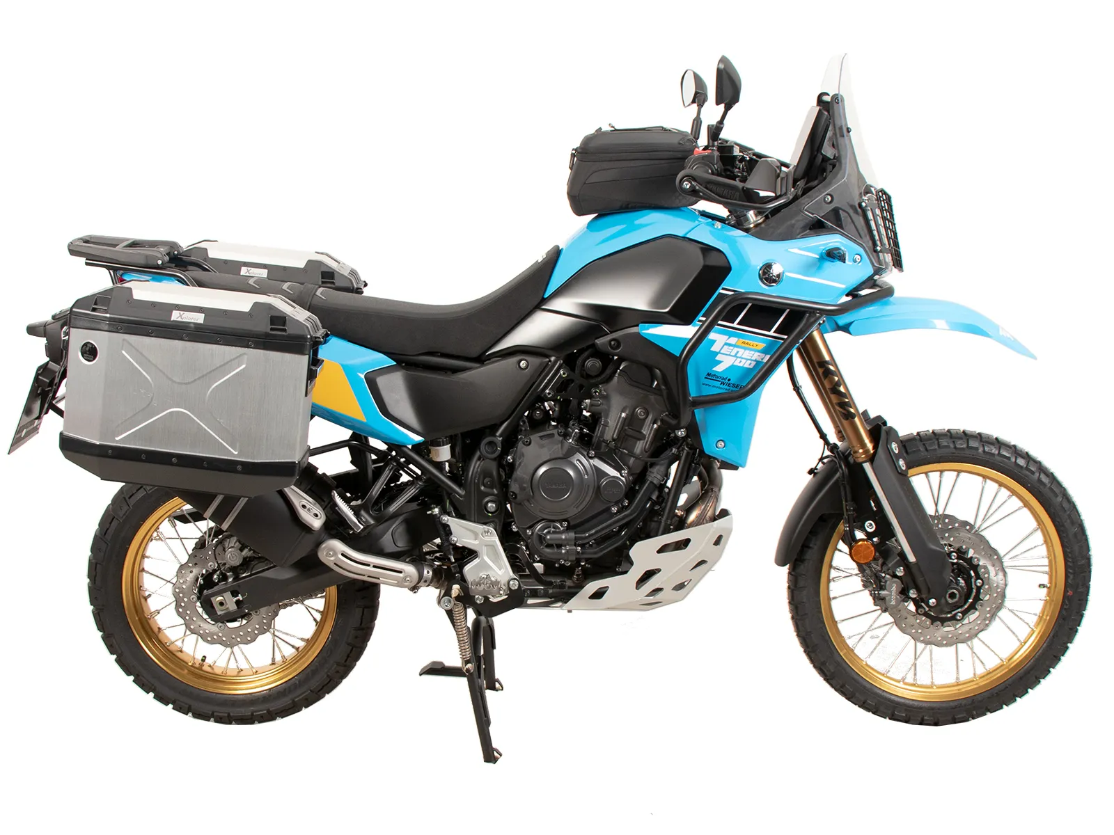 Side case carrier fixed black for Yamaha T√©n√©r√© 700 Rally (2025-)