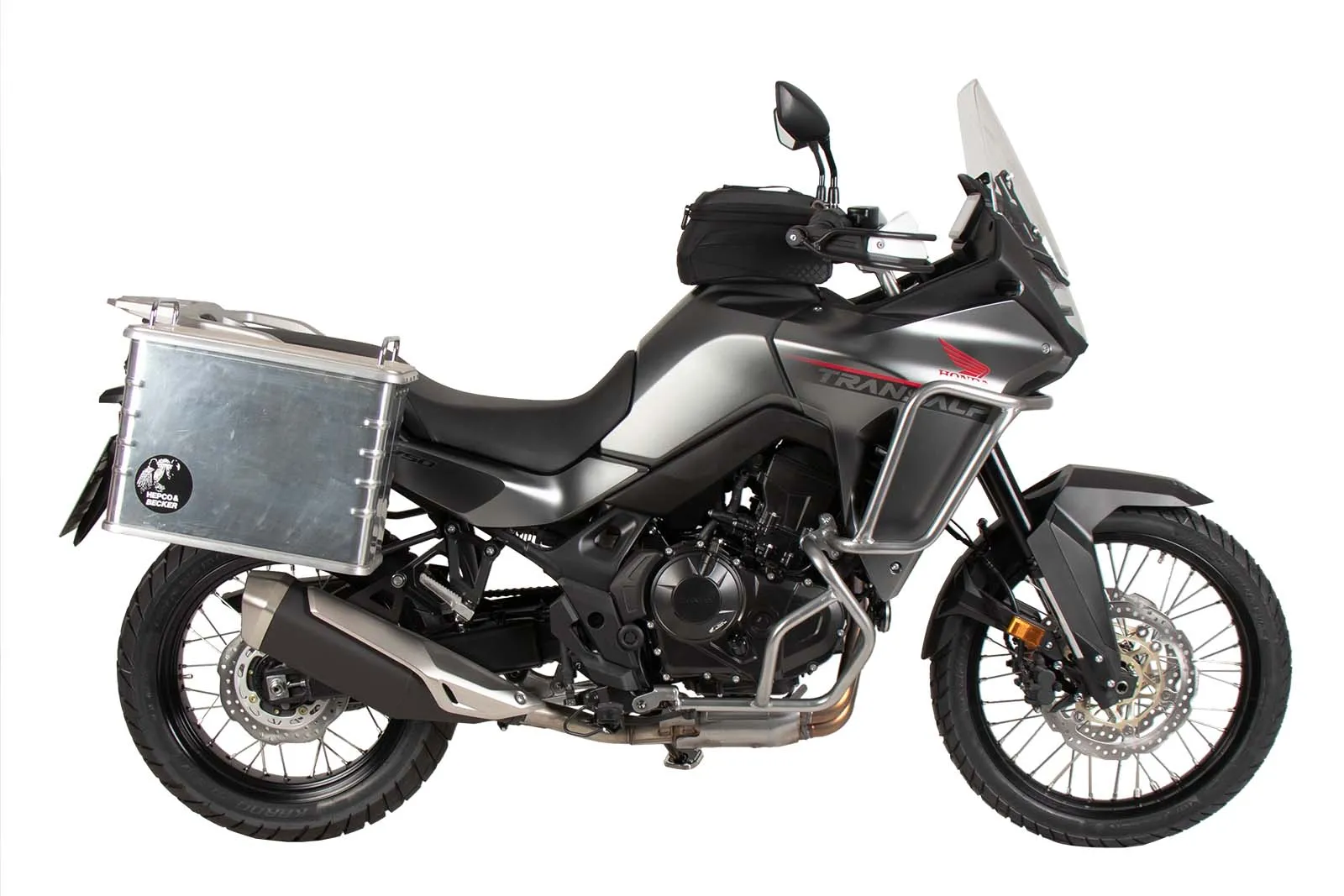 Side case carrier fixed black for Honda XL 750 Transalp (2025-)