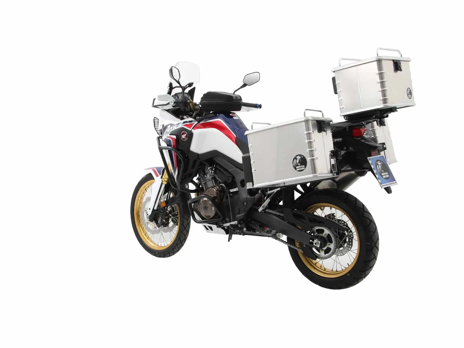 Side case carrier fixed black for Honda CRF 1000 Africa Twin (2016-2017)