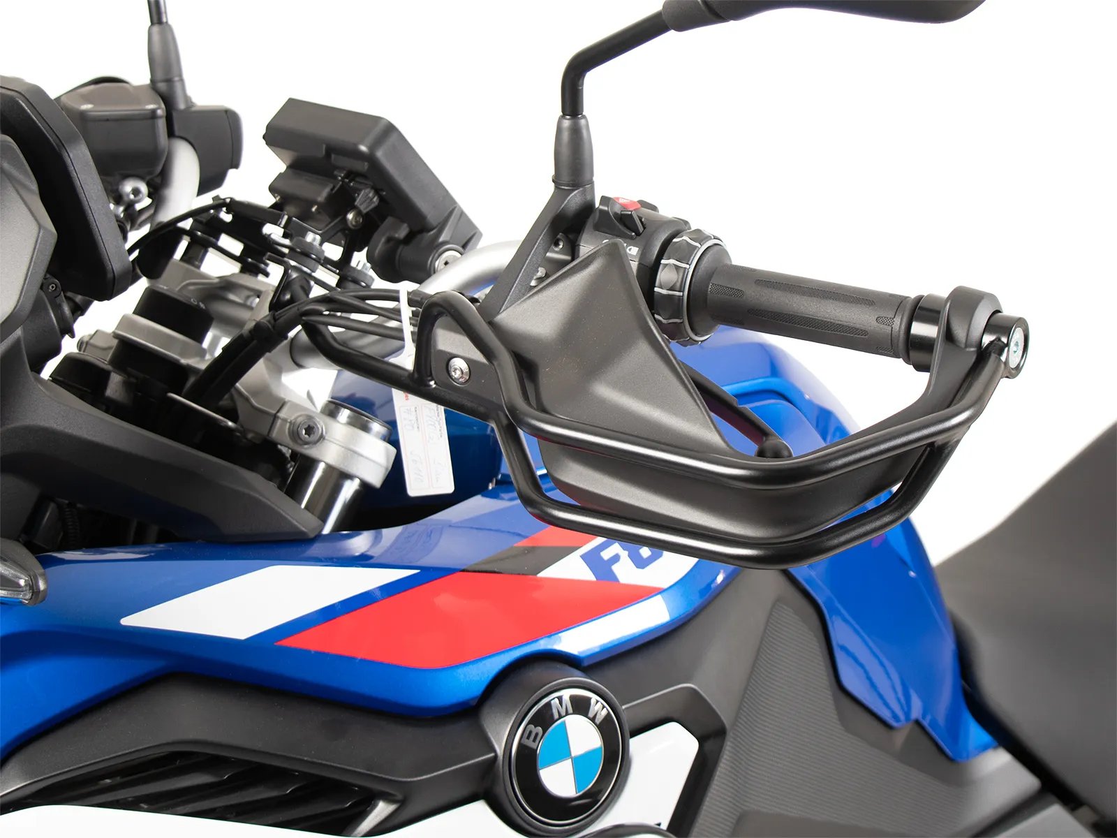 Grip guard for BMW F 800 GS (2024-) set, black (left + right)