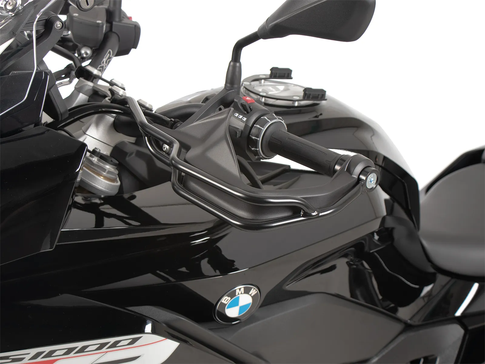 Grip guard for BMW S 1000 XR (2024-) set, black (left + right)