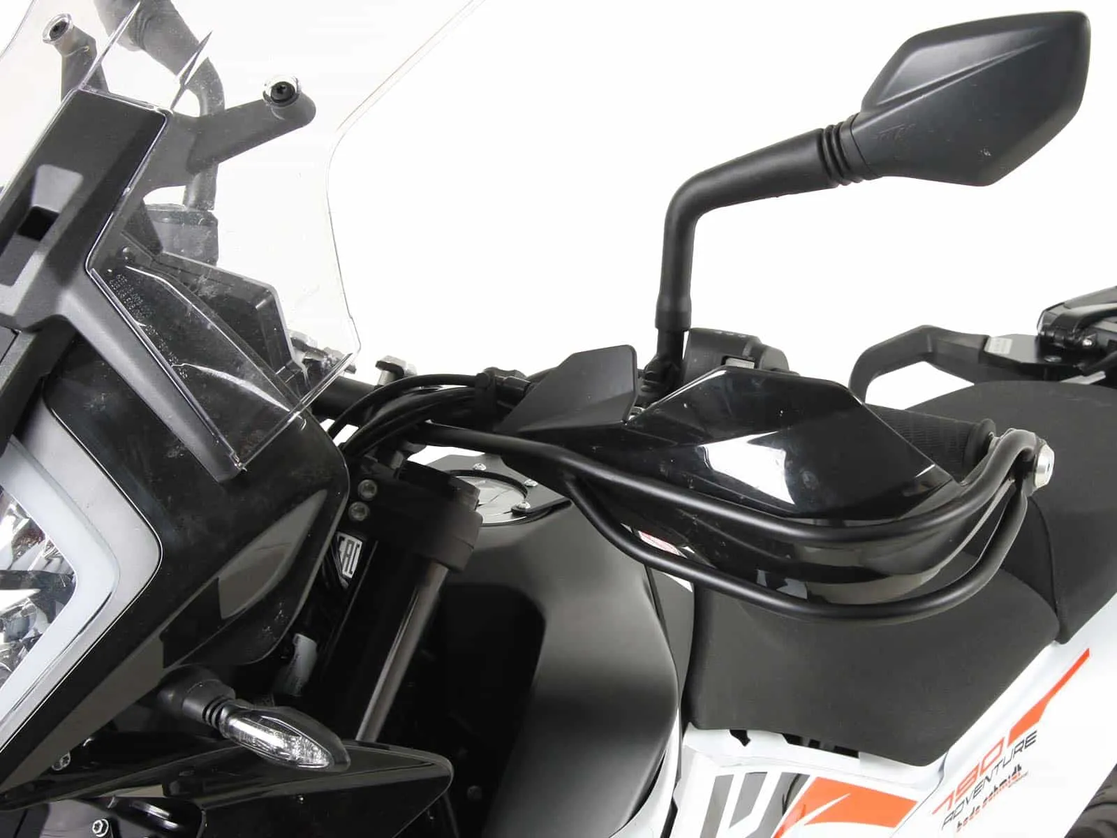 Grip guard for KTM 890 Adventure / R / Rally (2021-2022) set, black (left + right)