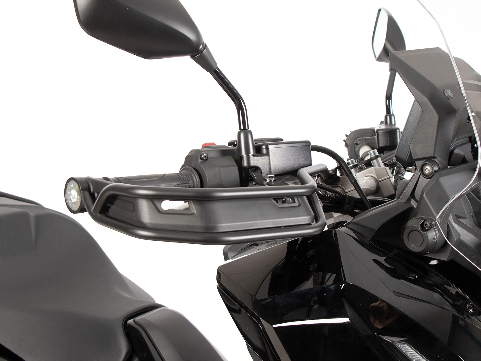 Handle guard for Honda X-ADV (2025-) set, black (left + right)