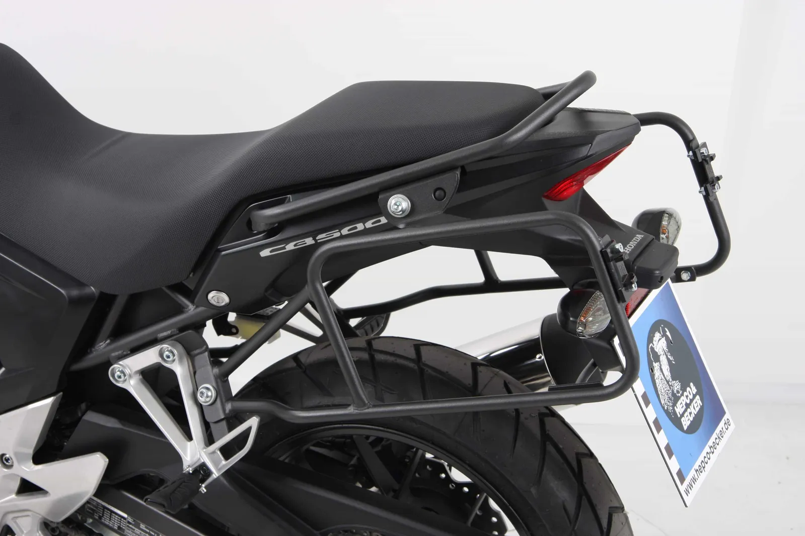 Passenger grab handle anthracite for Honda CB 500 X (2017-2018)