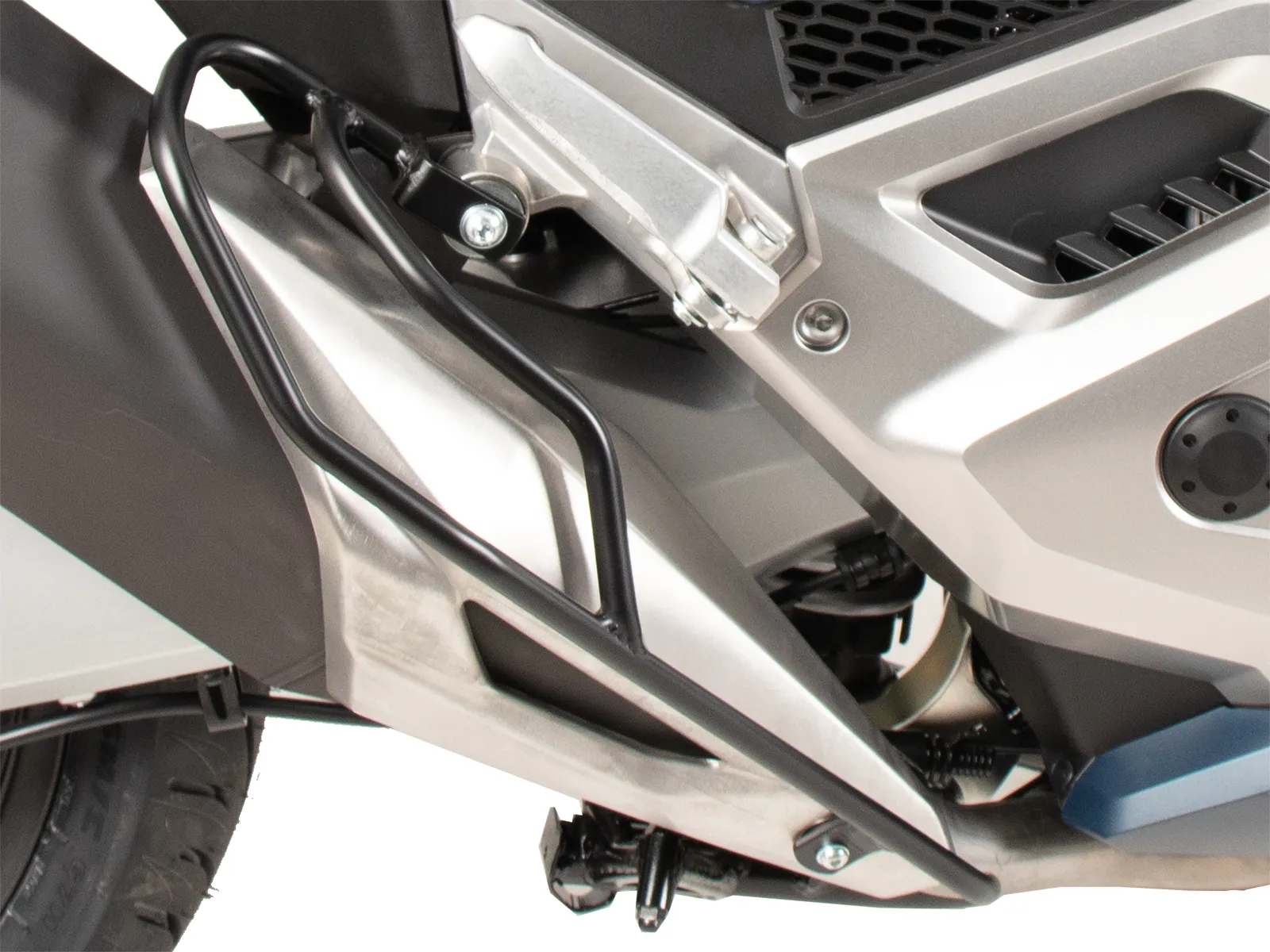 Trim bracket rear silencer black for Honda Forza 750 (2021-)