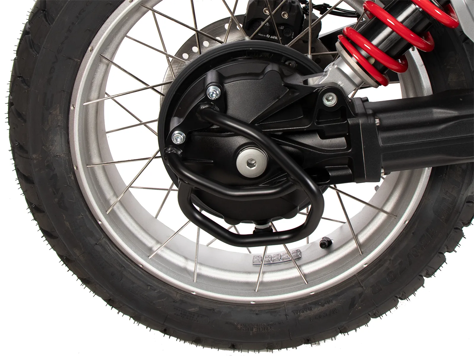 Gimbal guard black for Moto Guzzi V 85 TT (2019-2023)