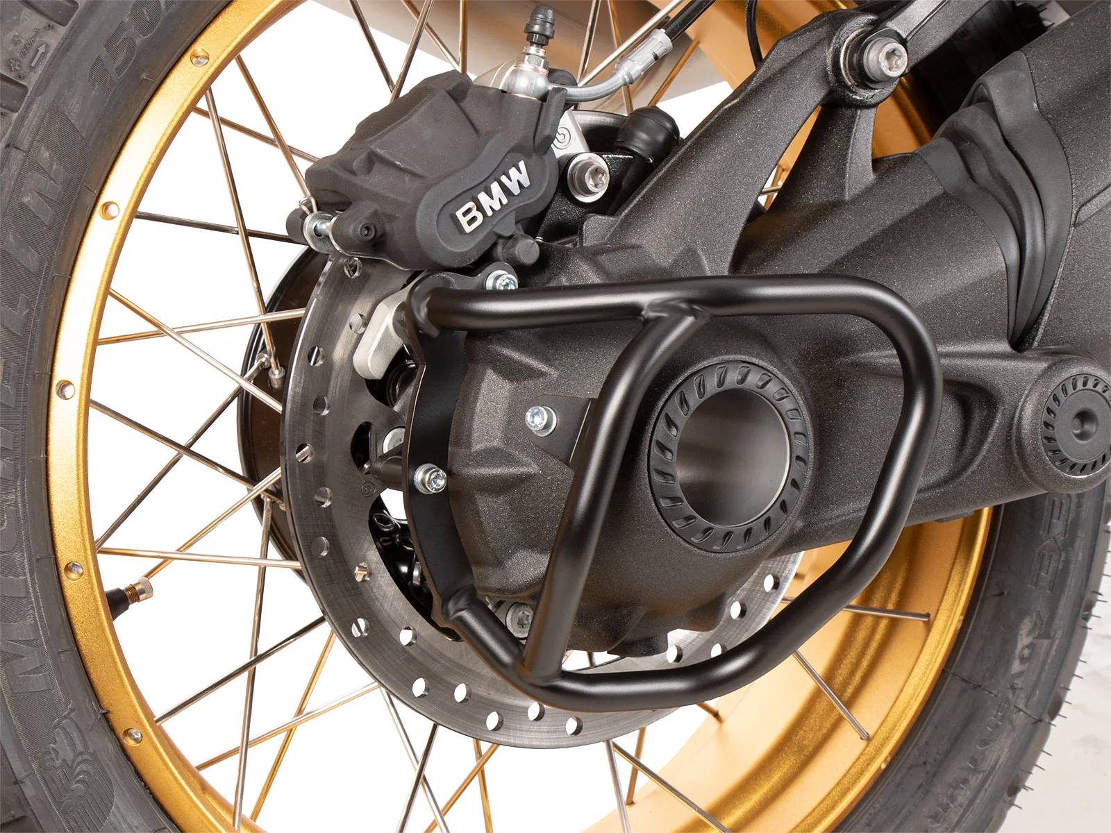 Black gimbal guard for BMW R nineT (2014-2016)