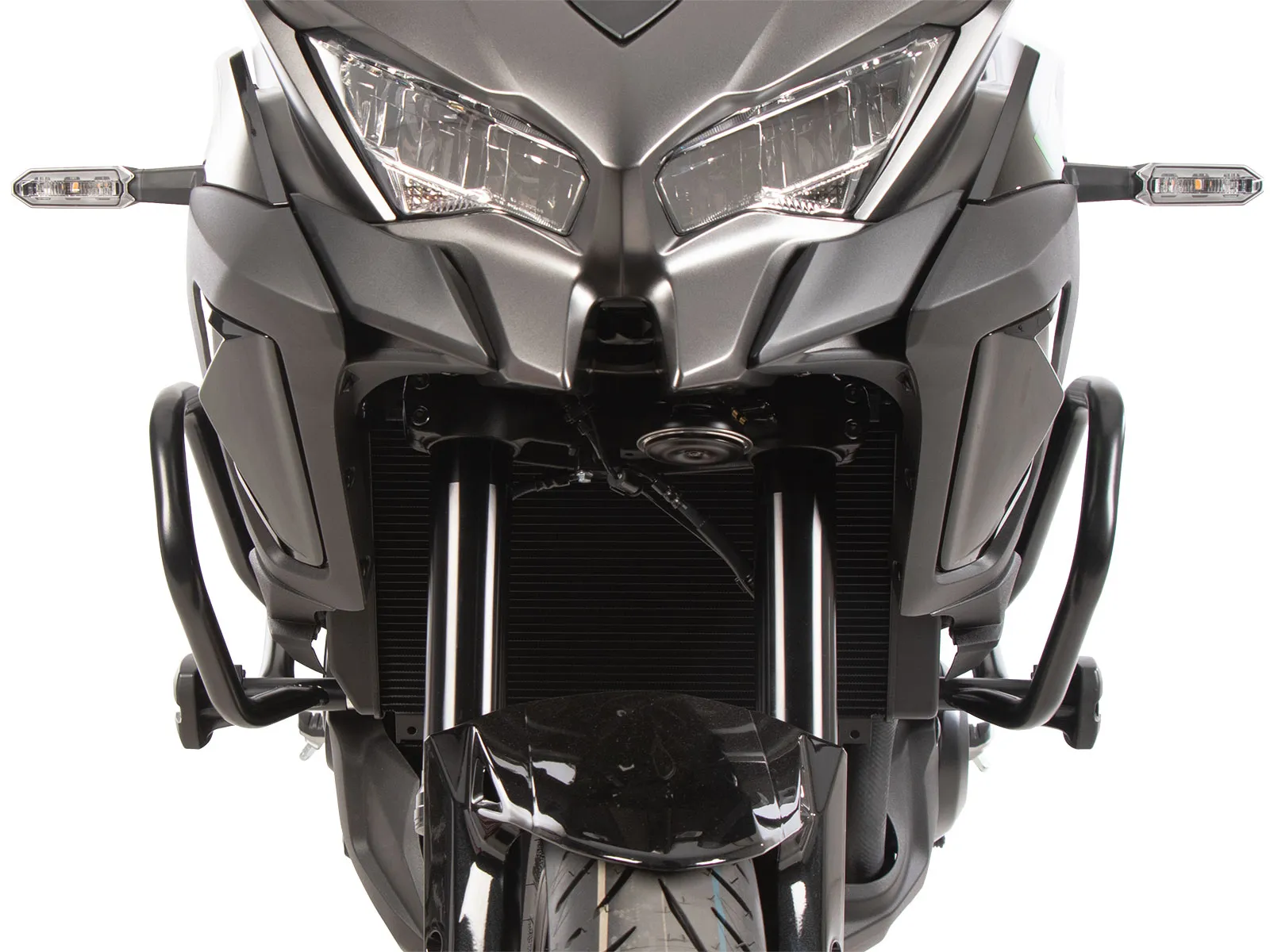 Engine guard incl. protection pad black for Kawasaki Versys 1100 / SE (2025-)