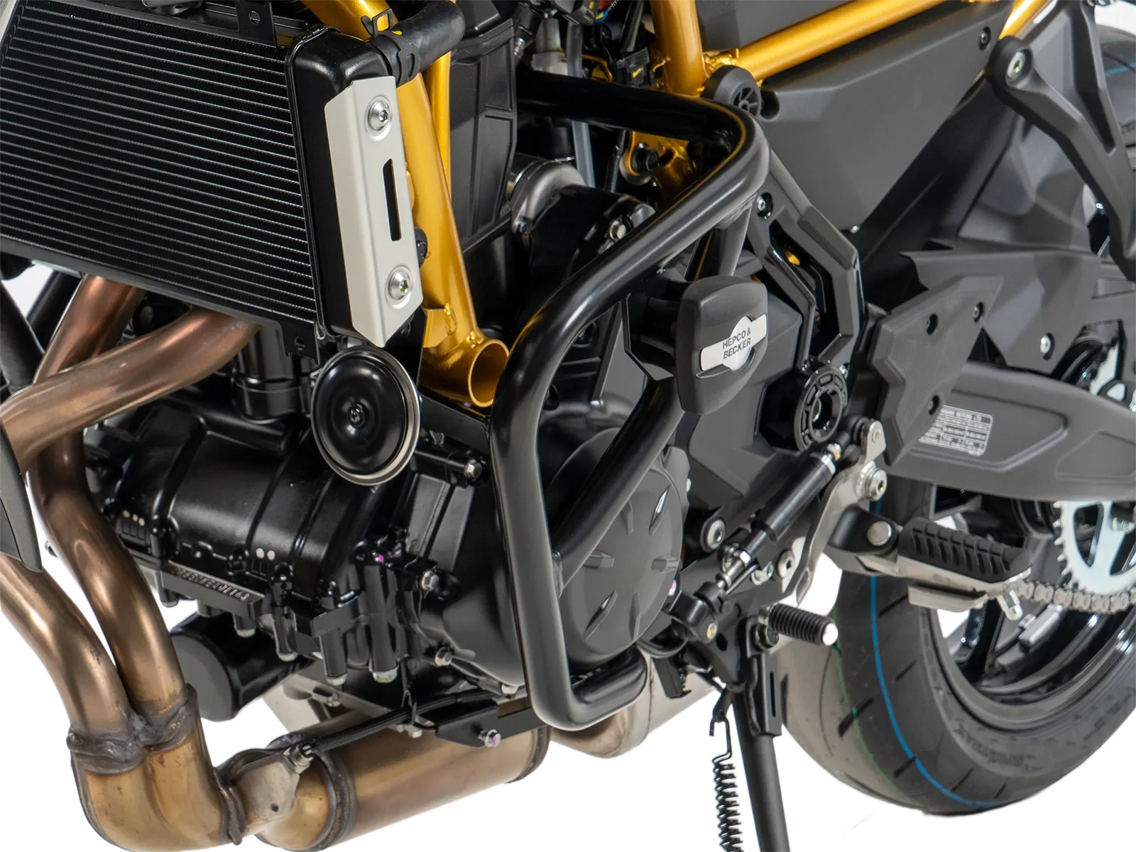 Engine guard incl. protection pad black for Kawasaki Z 650 S (2026-)