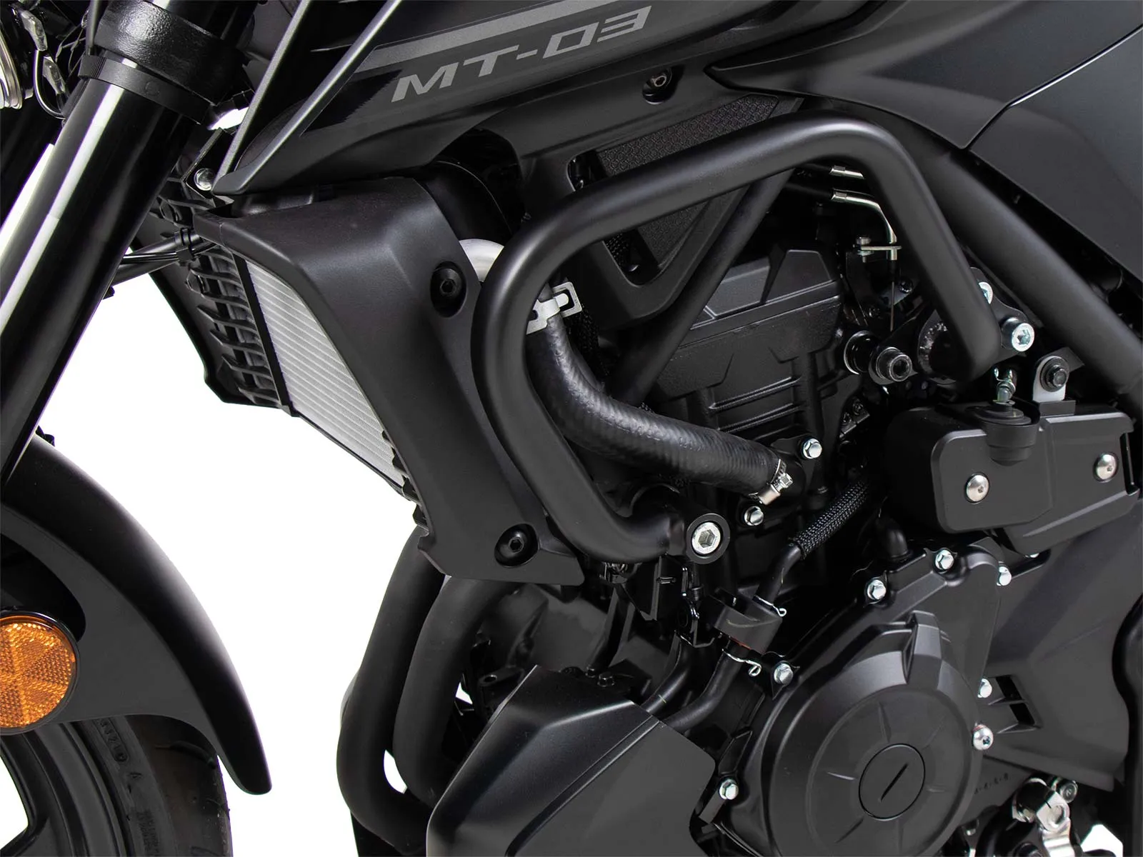 Engine guard black for Yamaha MT-03 (2020-2024) (Please specify your year of manufacture!)