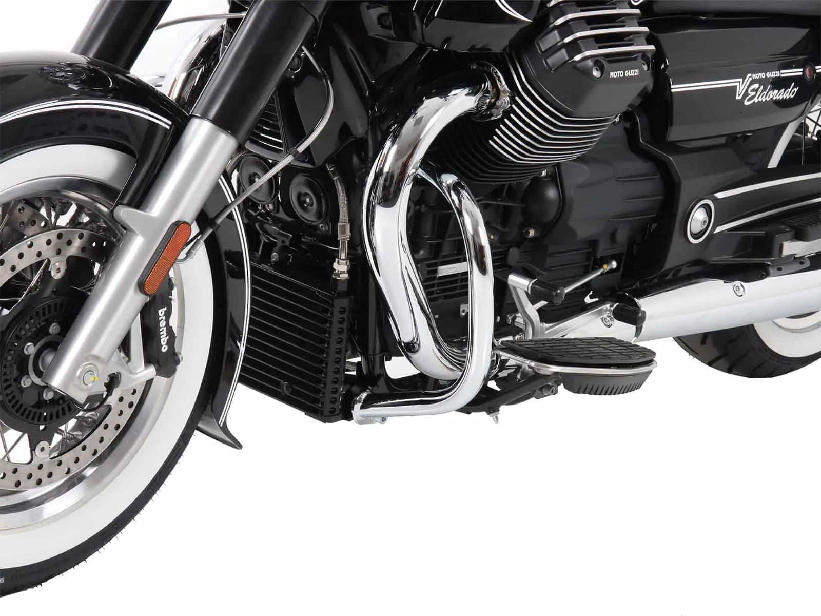Chrome engine guard for Moto Guzzi California 1400 Eldorado (2015-2020)