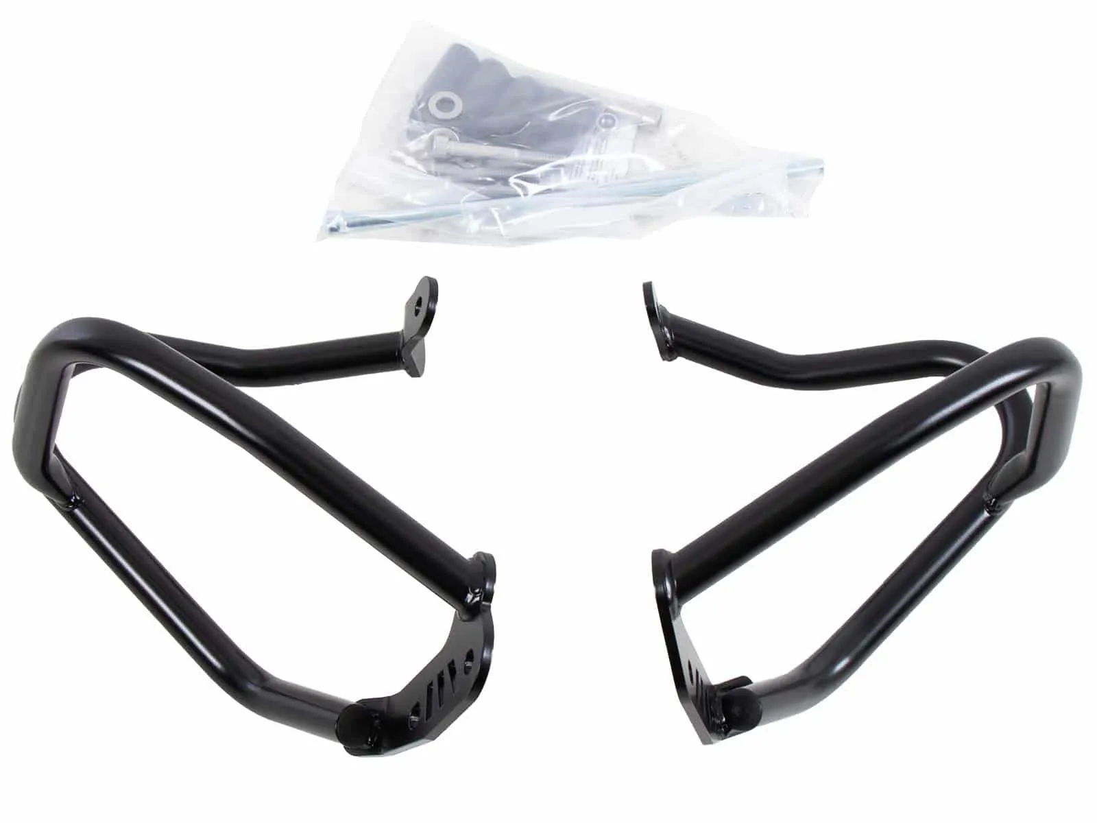 Black engine guard for BMW R nineT Scrambler (2016-2023)