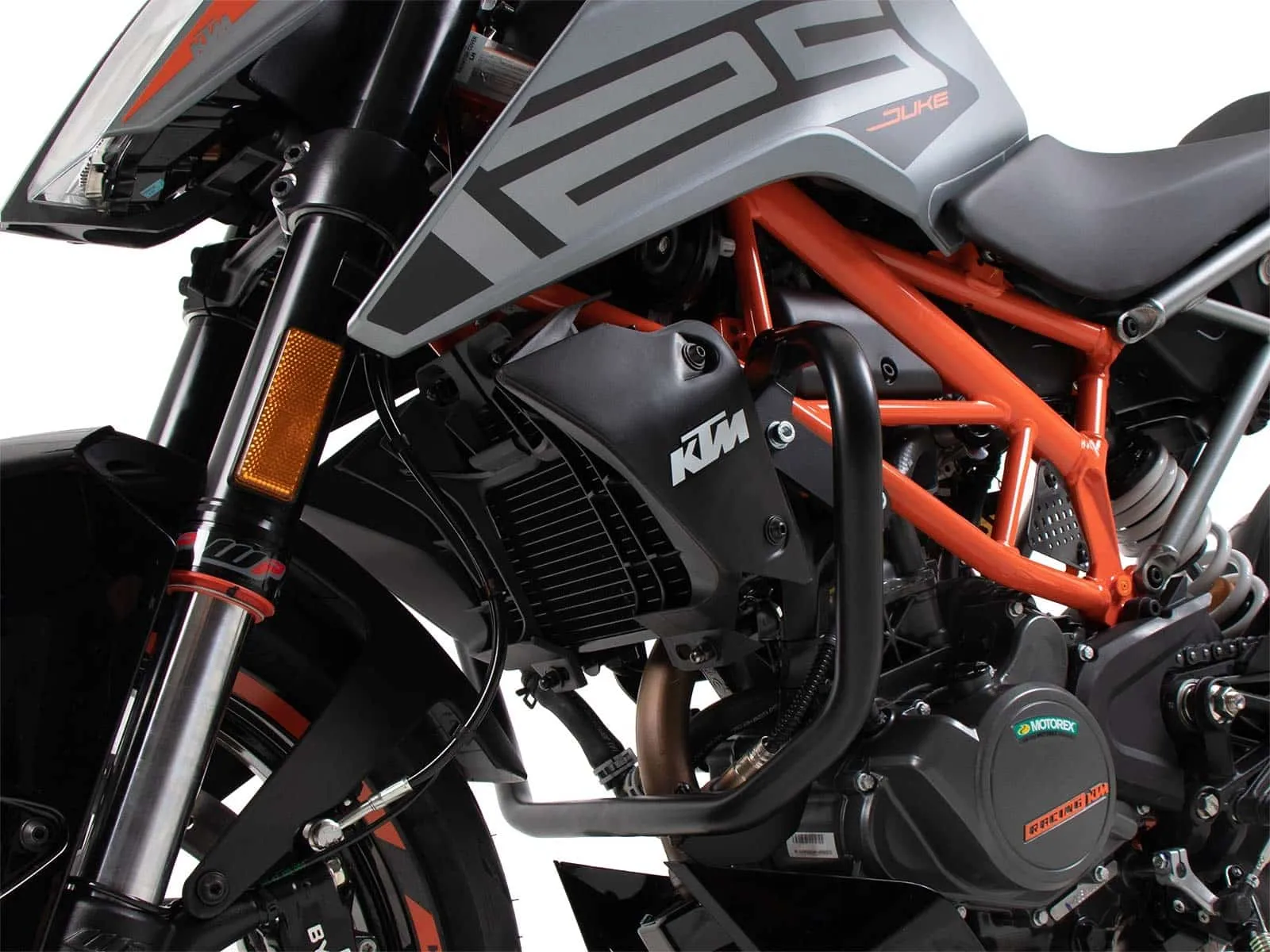 Engine guard black for KTM 125 Duke (2021-2023)