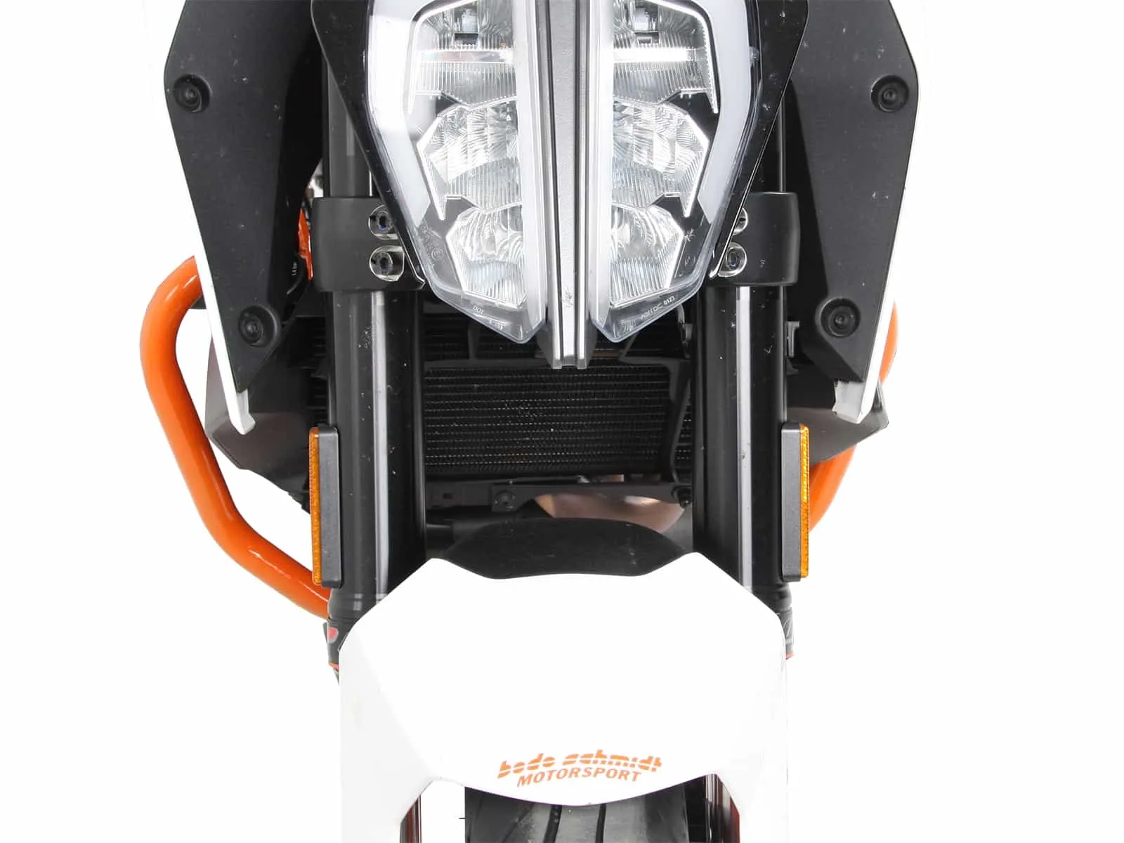 Orange engine guard for KTM 125 Duke (2021-2023)
