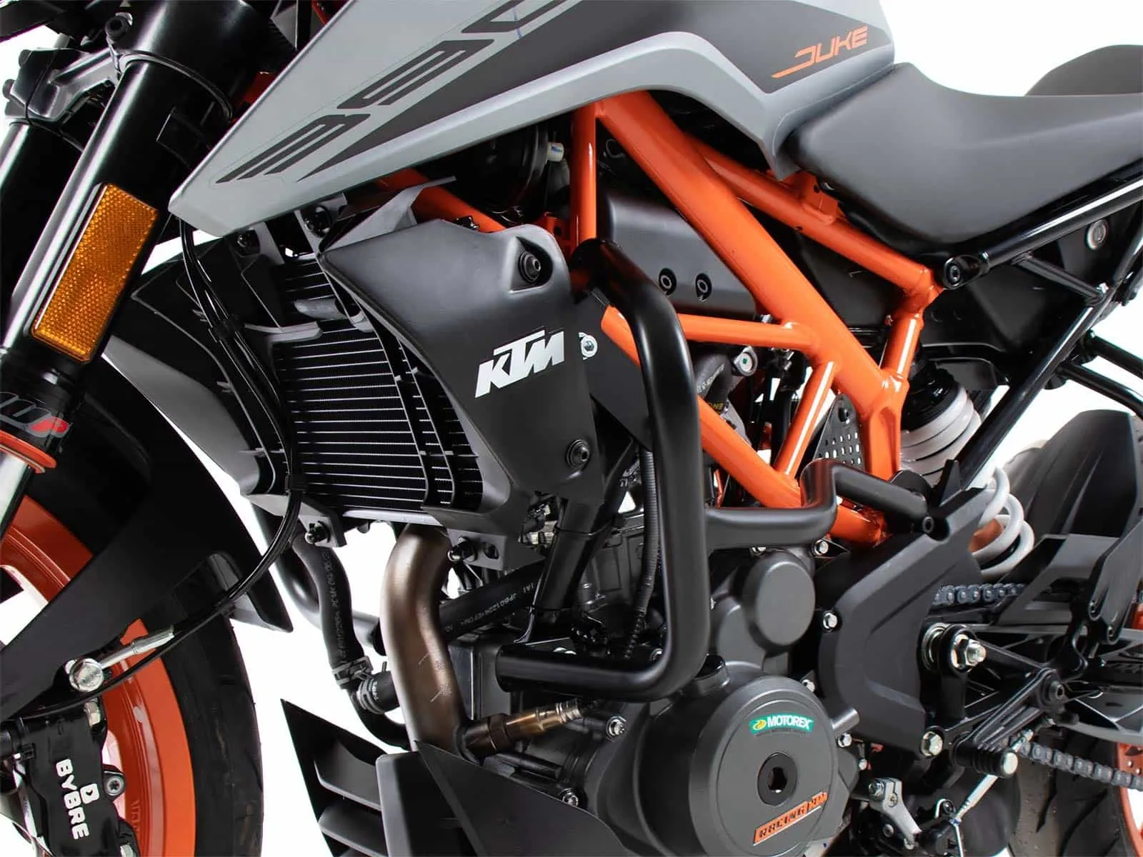 Engine guard black for KTM 390 Duke (2021-2023)