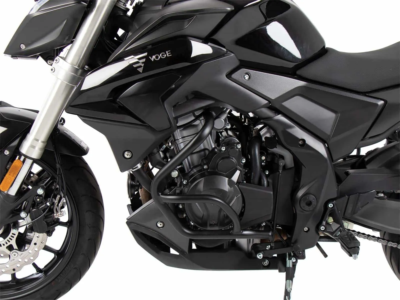 Engine guard black for Voge 500 AC (2022-2024)