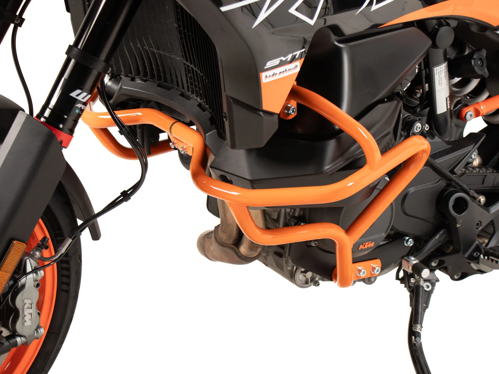 Orange engine guard for KTM 890 SMT (2023-)