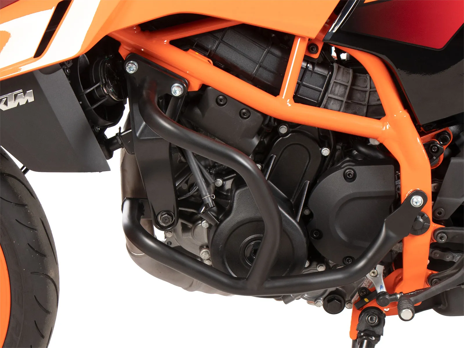 Engine guard black for KTM 390 Duke (2024-)