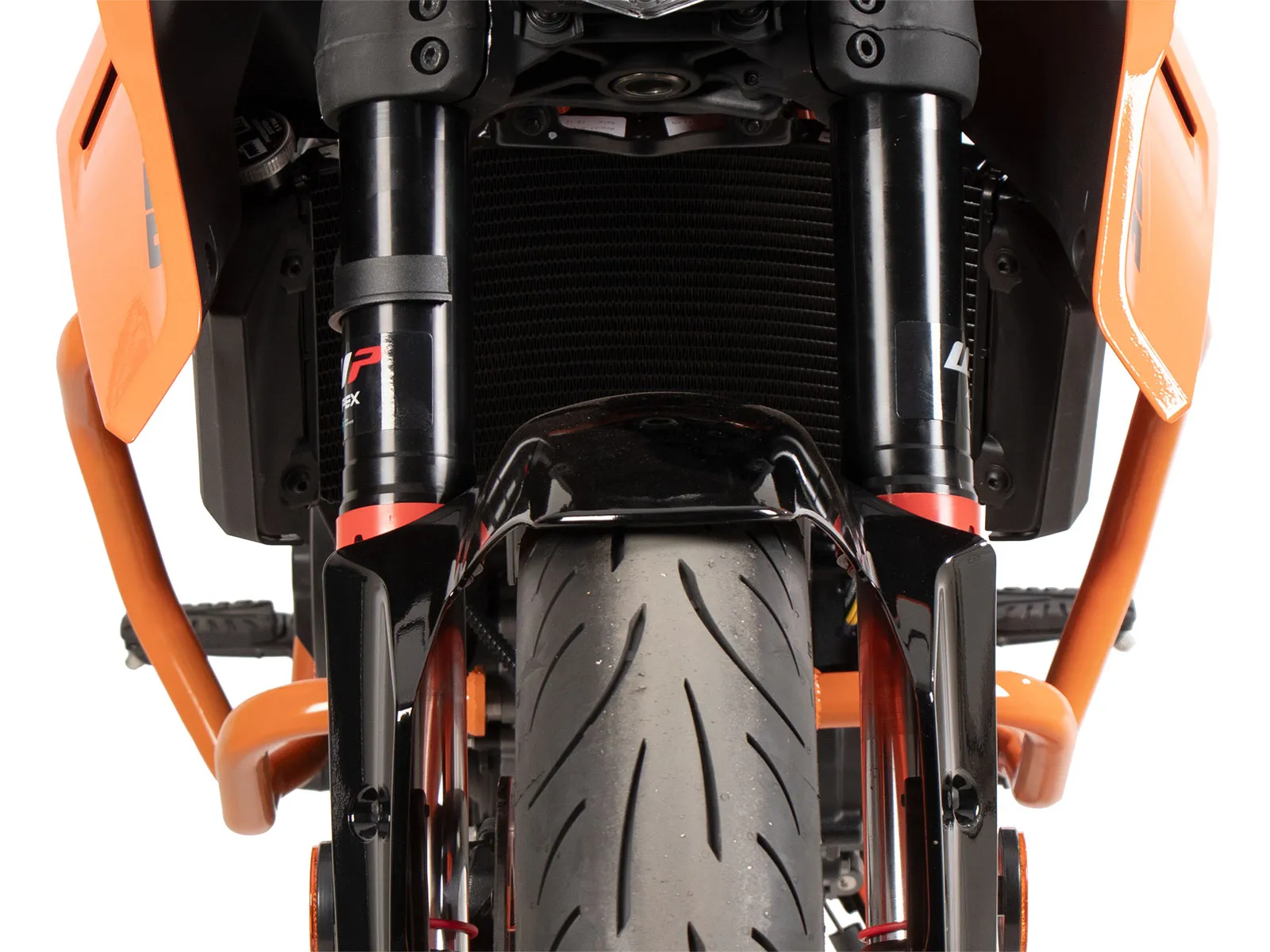 Orange engine guard for KTM 390 Duke (2024-)
