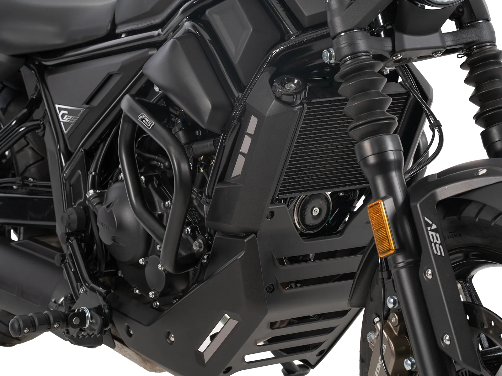 Engine guard black for Zontes 125-C2 (2025-)