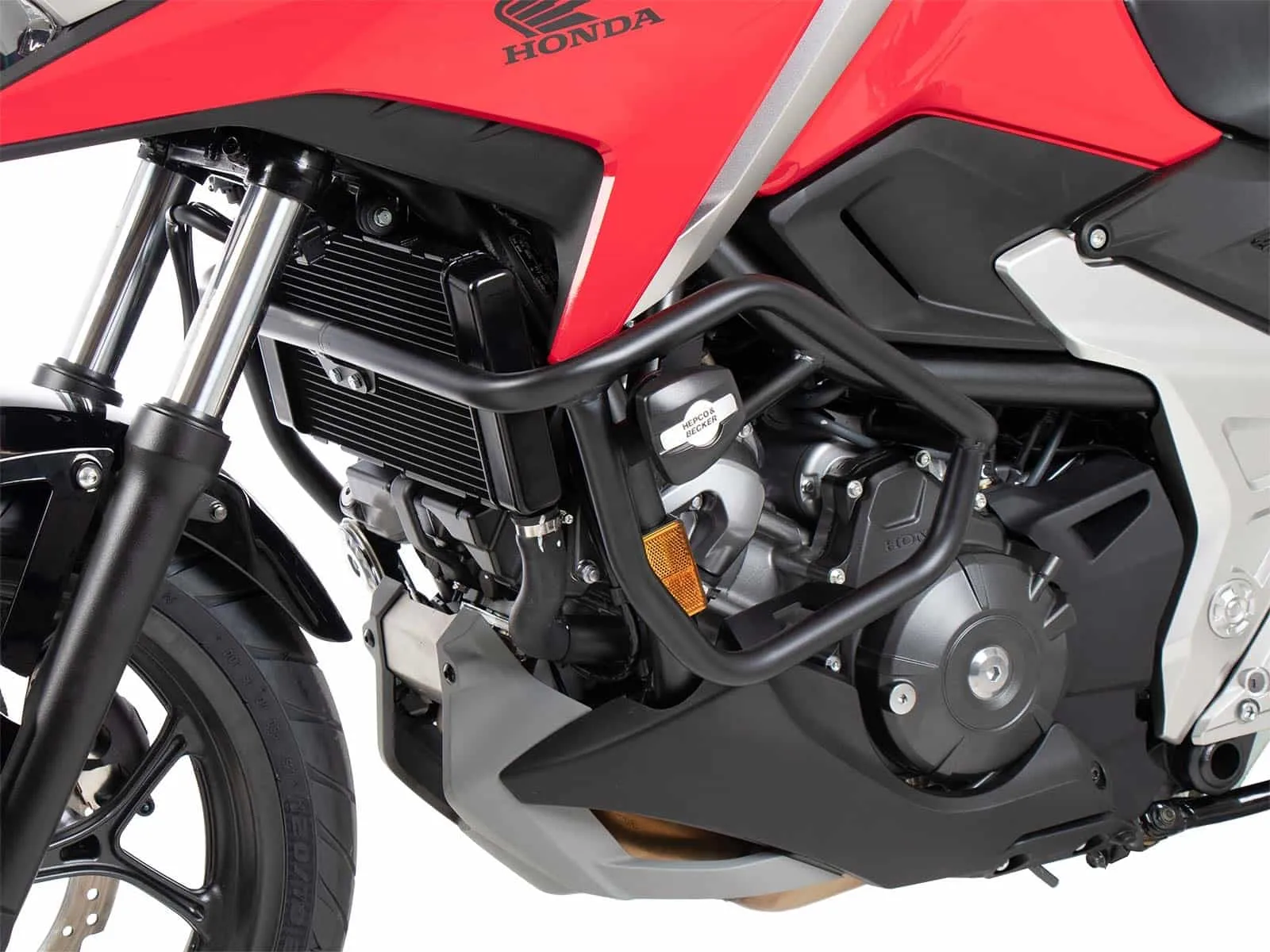 Engine guard incl. protection pad black for Honda NC 750 X / DCT (2021-)