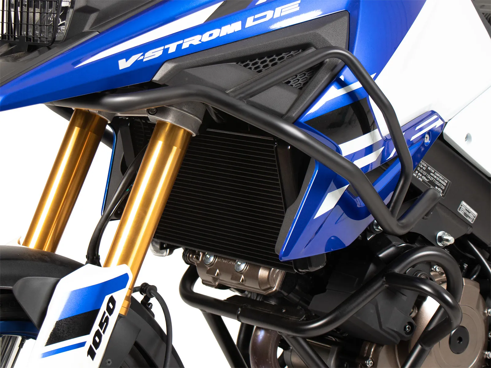 Black tank guard for Suzuki V-Strom 1050/XT (2020-2022)