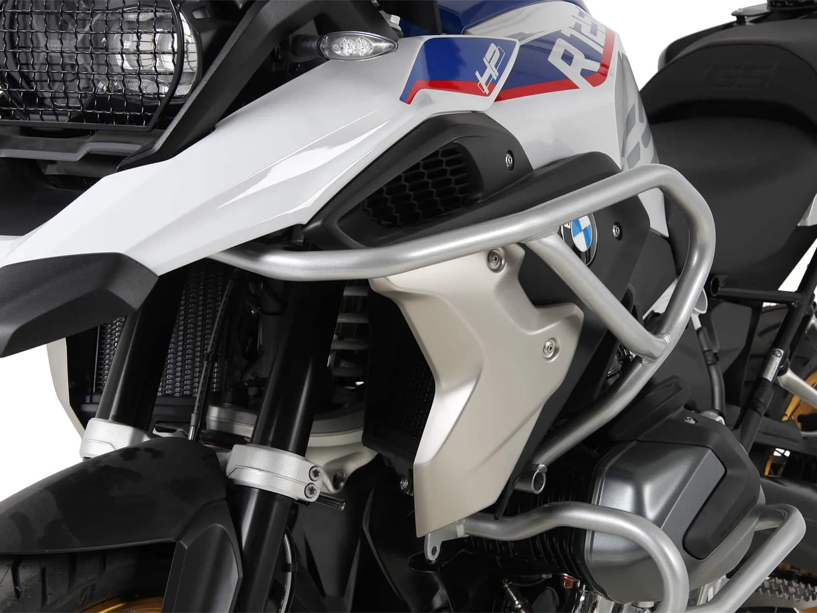Silver tank guard for BMW R 1250 GS (2018-2023)