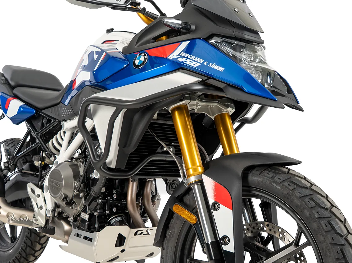 Black tank guard for BMW F 450 GS (2026-)