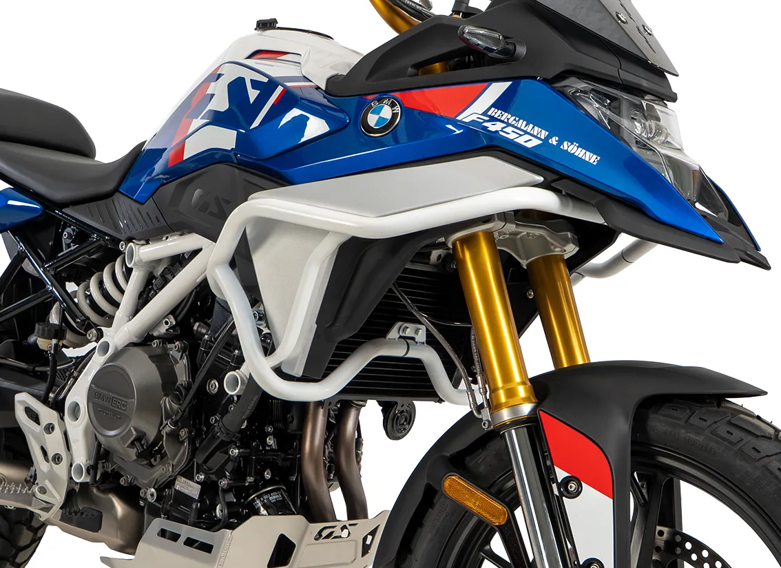 White tank guard for BMW F 450 GS (2026-)