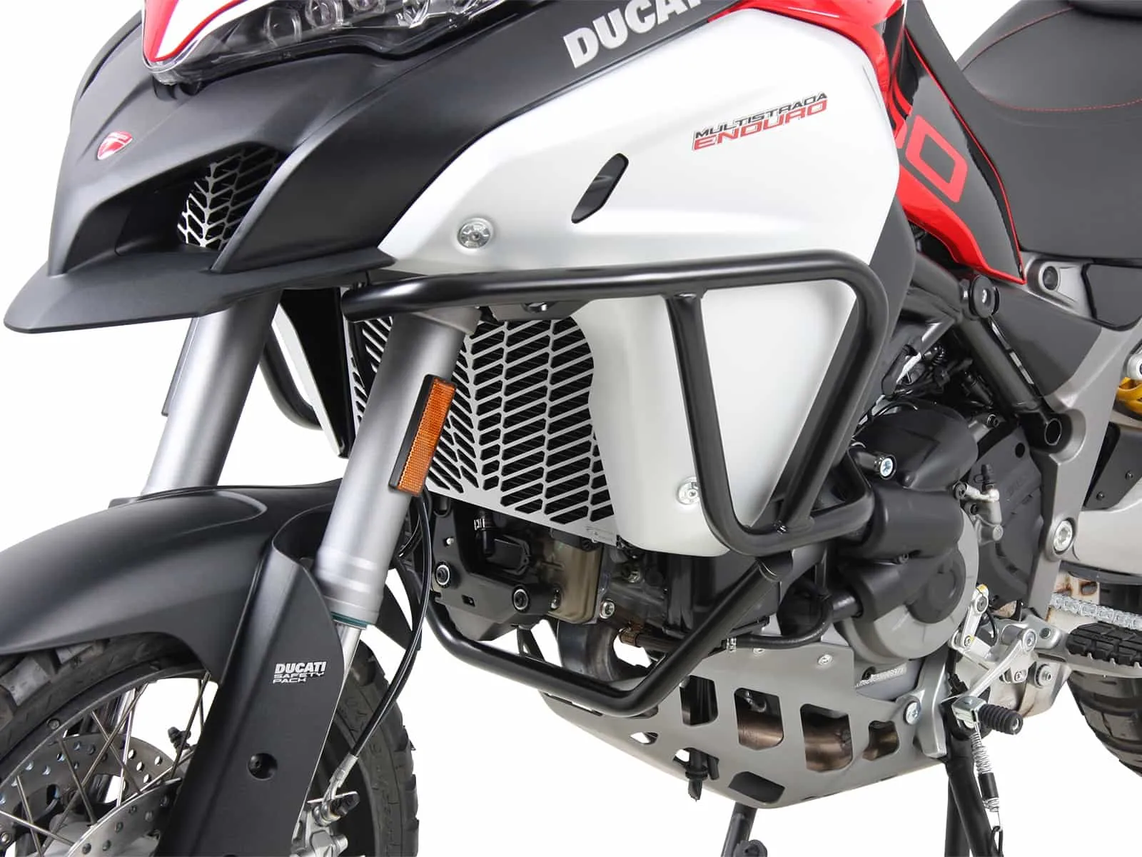Black tank guard for Ducati Multistrada 1260 Enduro (2019-2021)