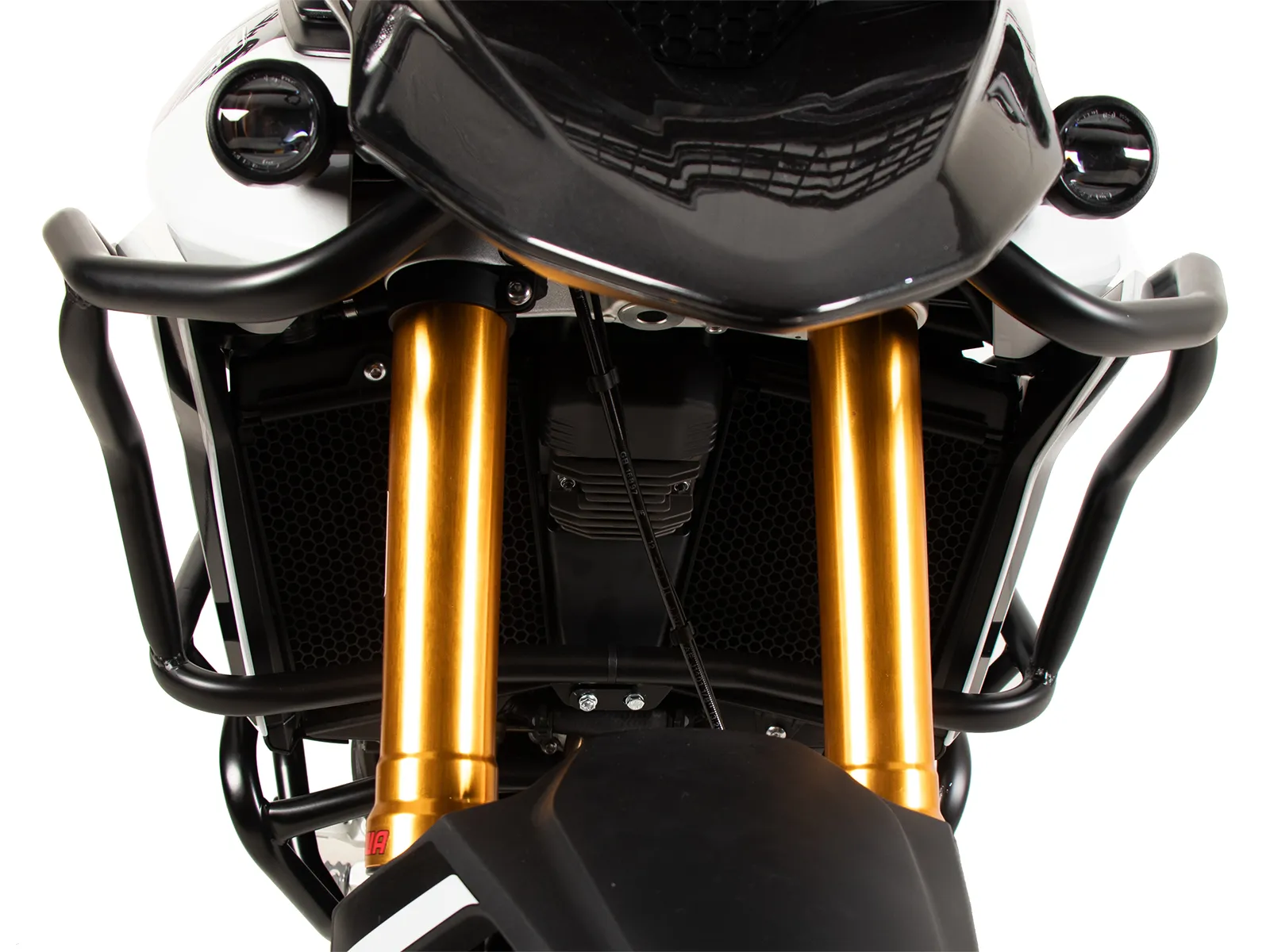 Tank guard "Solid" black for Triumph Tiger 900 Rally Pro (2024-)