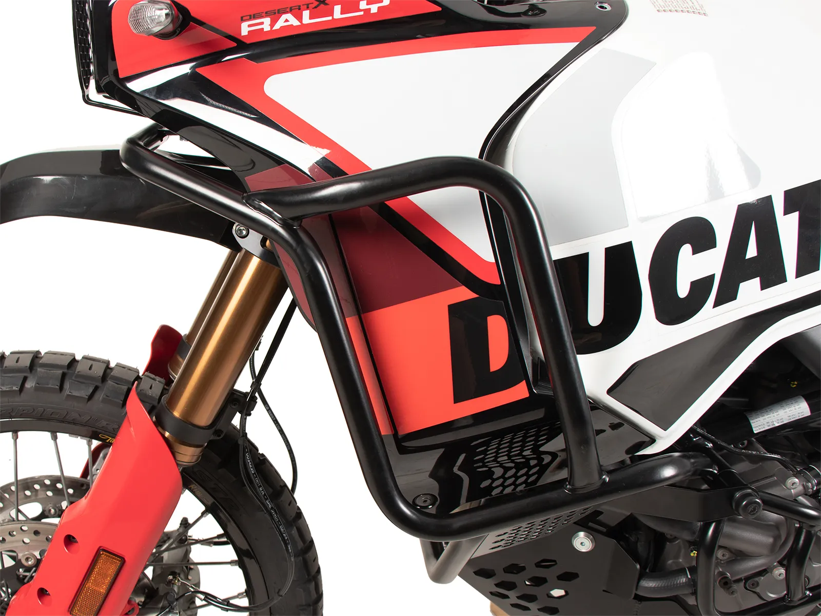 Tank guard black for Ducati DesertX Rally (2024-)