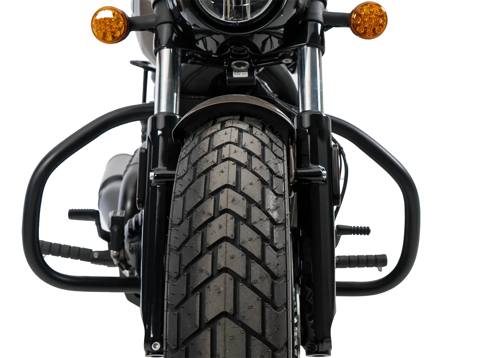 Engine guard black for Indian Sport Scout Sixty (2026-) (for forward-mounted footrest system)