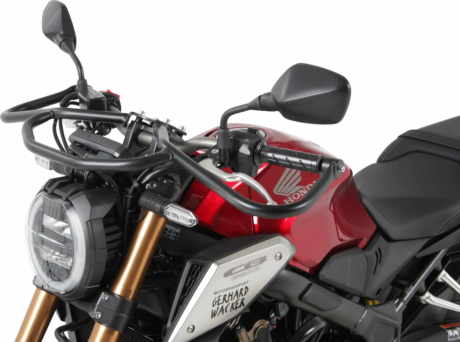 Front guard black for Honda CB 650 R (2019-2020)