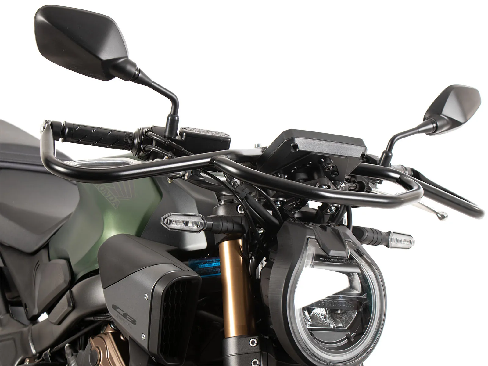 Front guard black for Honda CB 650 R / E-Clutch (2024-)
