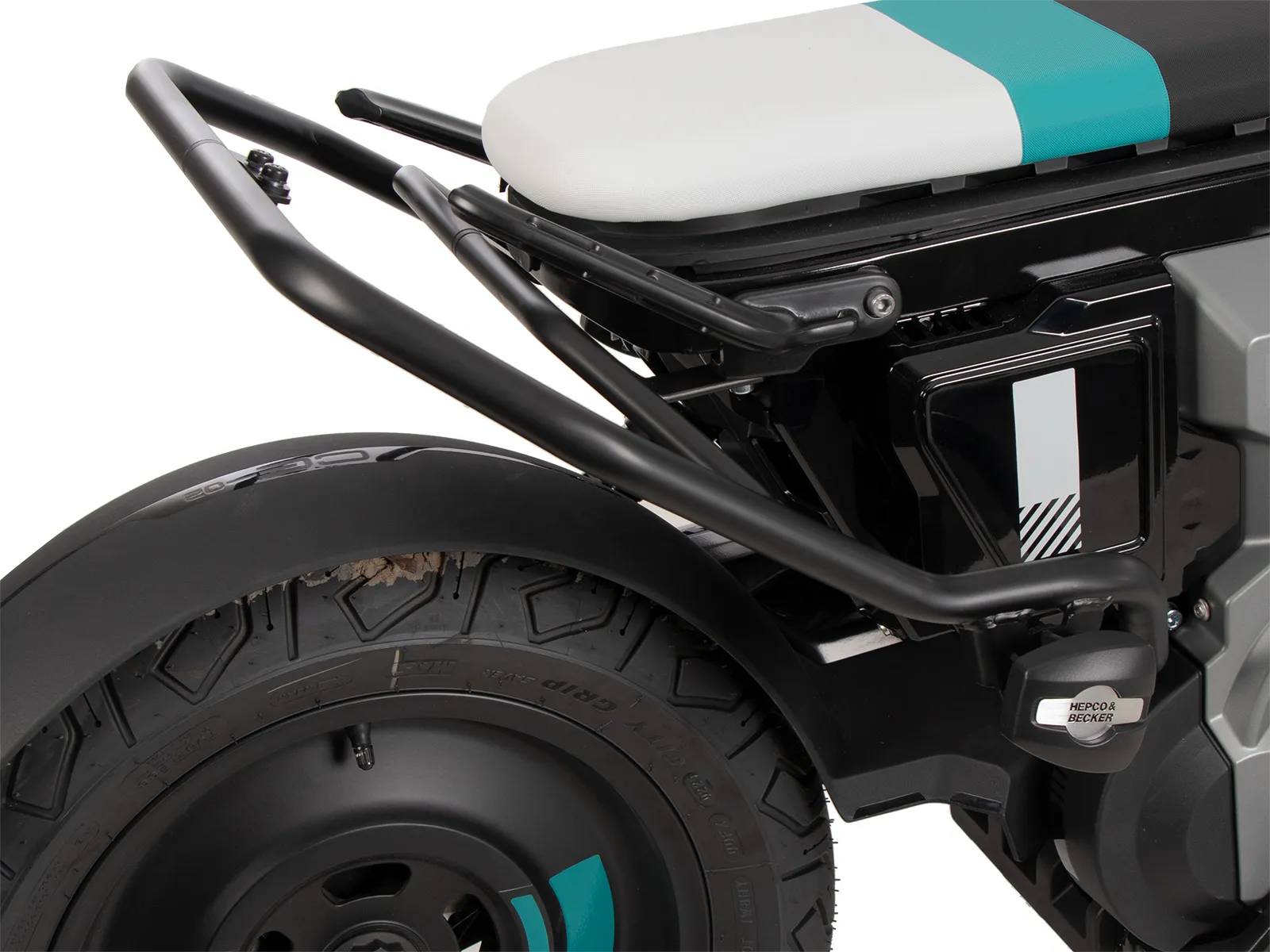 Rear protection bar black for BMW CE 02 (2023-)