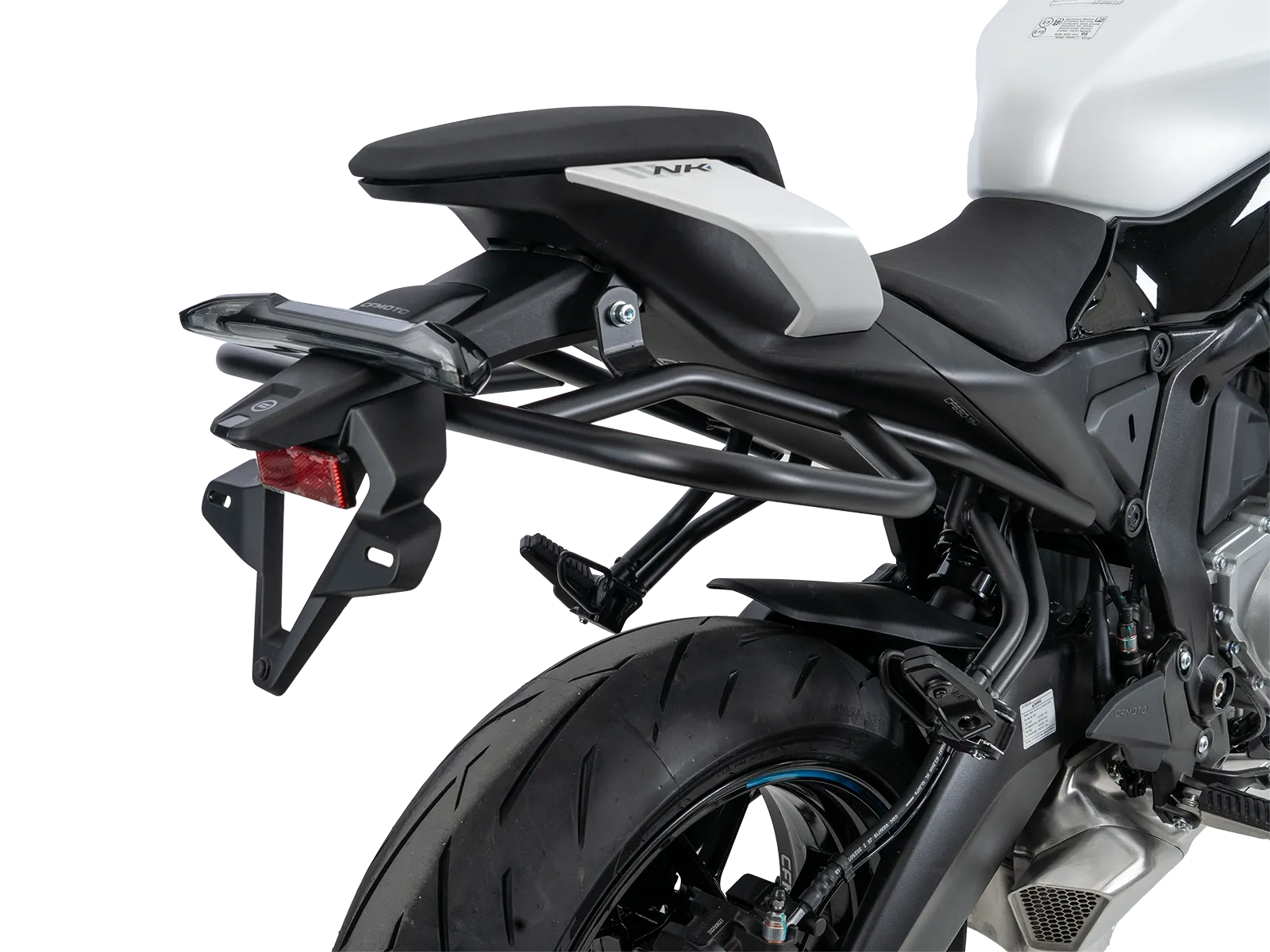 Rear protection bar black for CF MOTO 675 NK (2025-)