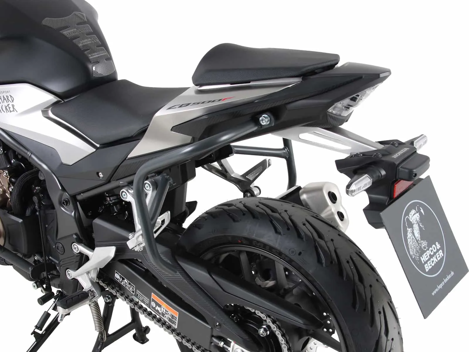 Rear protection bar anthracite for Honda CB 500 F (2019-2023)