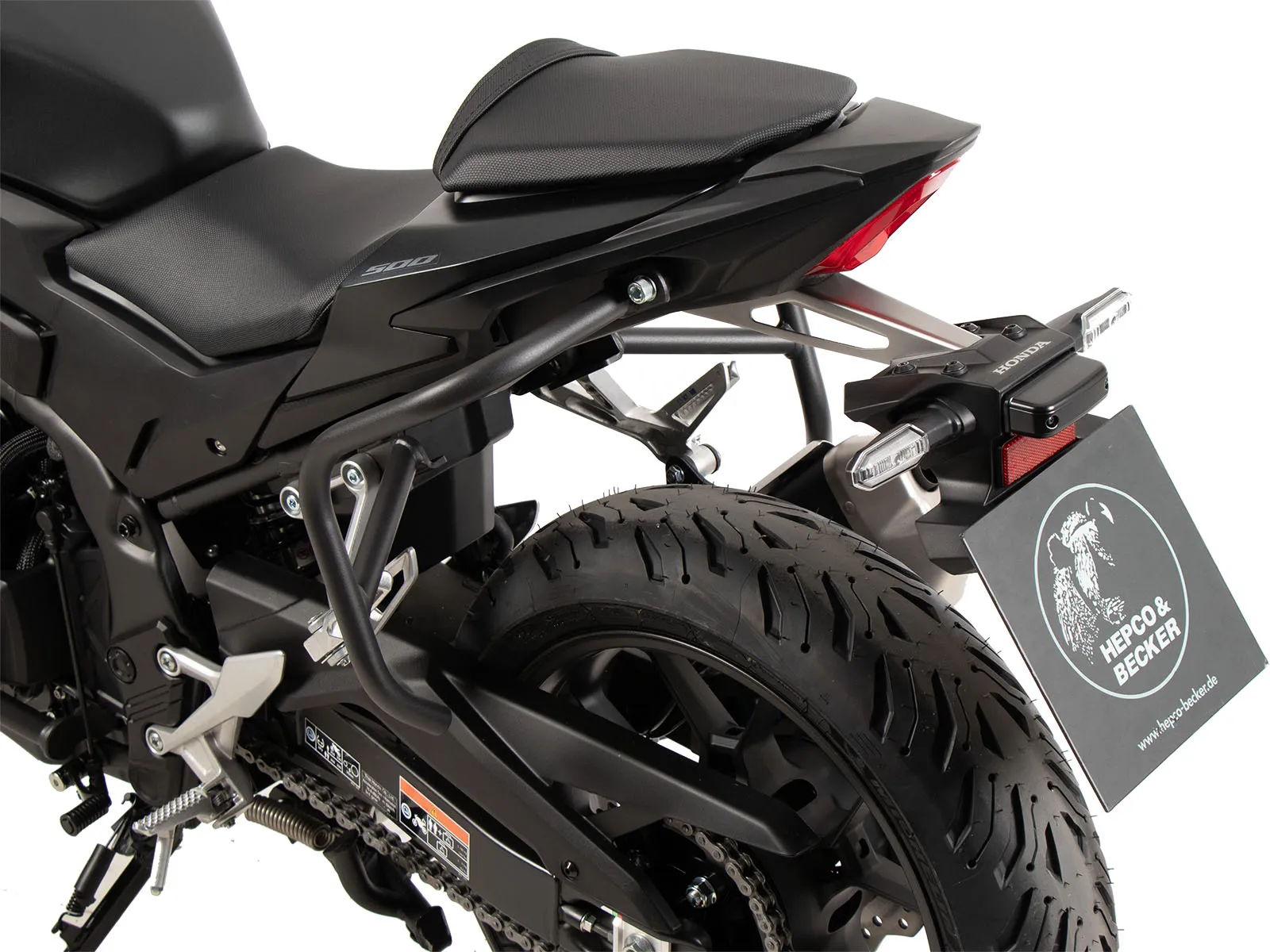 Rear protection bar anthracite for Honda CB 500 Hornet (2024-)