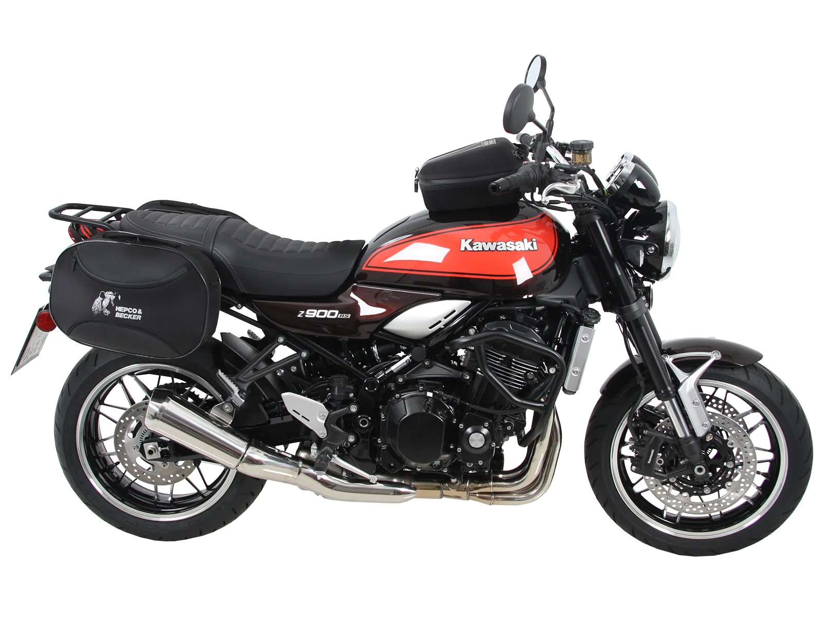 BASIC tank ring incl. tank bag lock unit for Kawasaki Z 900 RS/Cafe (2018-2025) / Z 900 RS SE (2022-2025)